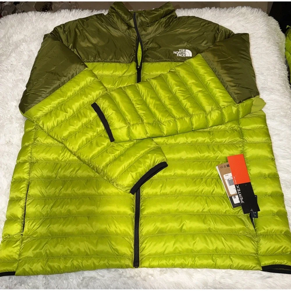 The North Face Men's Terra Peak Jacket Size‎ XXL Meadow Grass Forrest Olive New
